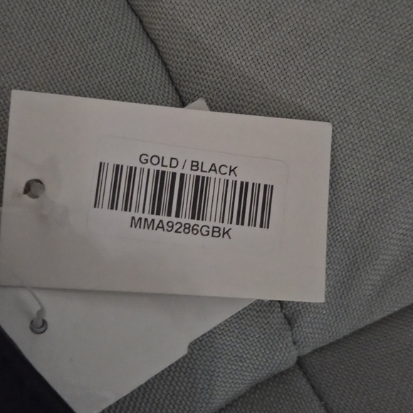 Black & Gold Studded Women's Bag - Picture 7 of 7